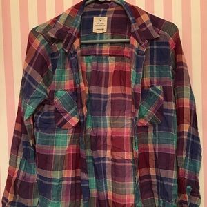 American Eagle Vintage Boyfriend Button Up
